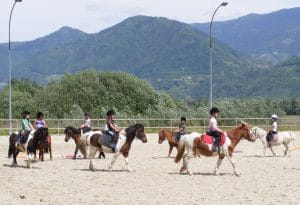 Ecole d'équitation Poussins - Centre Equestre Montfort - Crolles